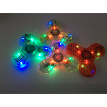 Hand-Spinner / Zappeln-Spinner mit Blitzlicht und Bluetooth Lautsprecher